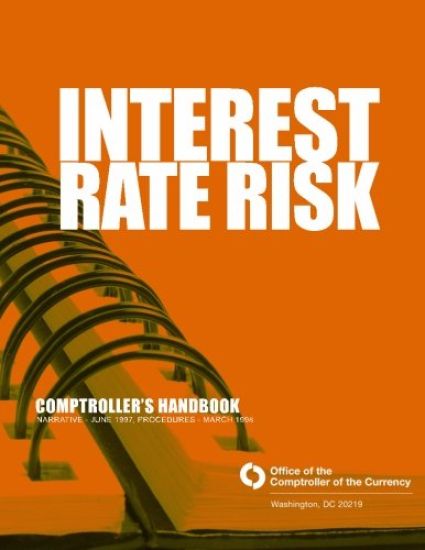 Interest Risk Rate Comptroller's Handbook