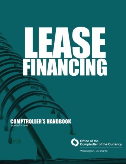 Lease Financing Comptroller's Handbook January 1998
