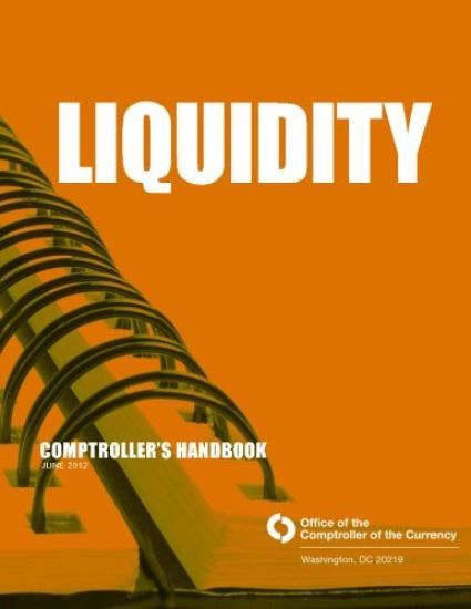 Liquidity Comptroller's Handbook June 2012