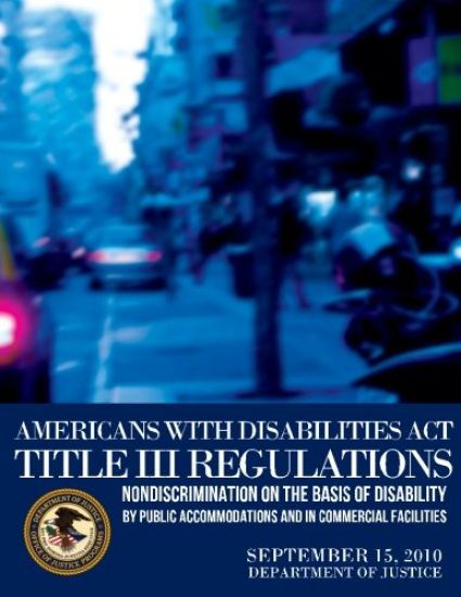 Americans with Disabilities Act Title III Regulations