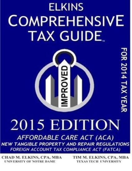 Elkins Comprehensive Tax Guide - 2015 Edition