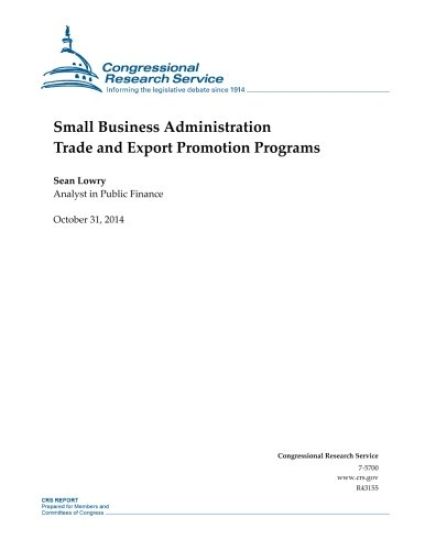 Small Business Administration Trade and Export Promotion Programs