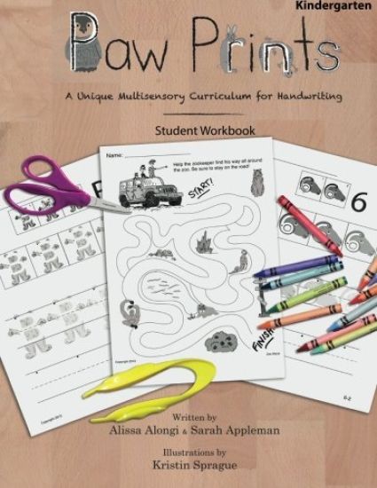 Paw Prints Student Workbook Kindergarten