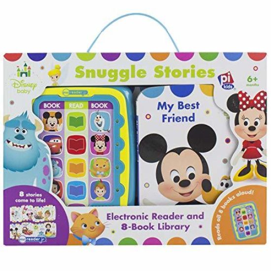 Disney Baby: Snuggle Stories Me Reader Jr Electronic Reader and 8-Book Library Sound Book Set
