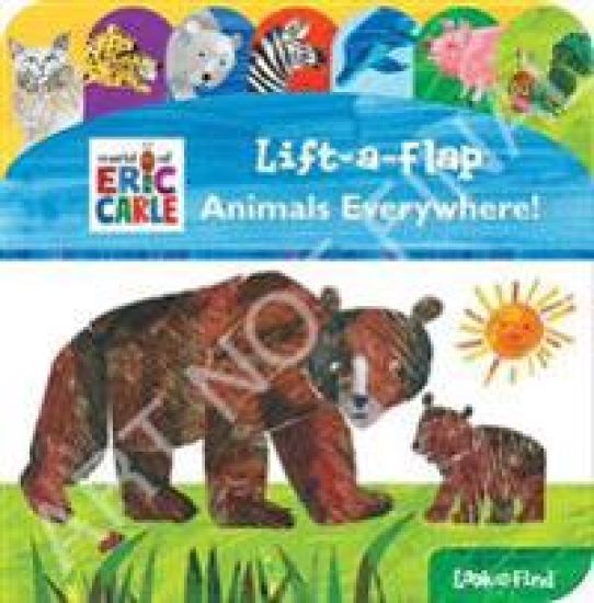 World of Eric Carle: World of Animals Lift-a-Flap Look and Find