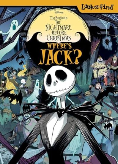 Disney Tim Burton's the Nightmare Before Christmas Look and Find