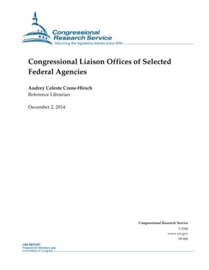 Congressional Liaison Offices of Selected Federal Agencies
