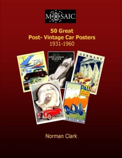 50 Great Post-Vintage Car Posters 1931-1960