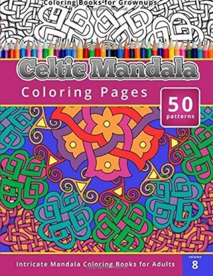 Coloring Books for Grown-ups Celtic Mandala Coloring Pages