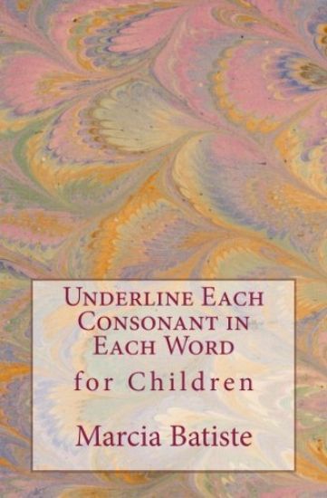 Underline the Consonant in Each Word: for Children