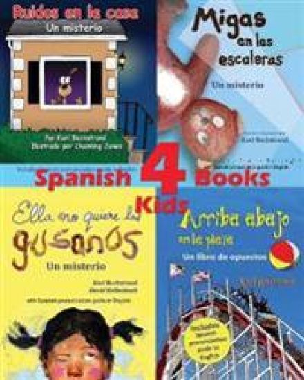 4 Spanish Books for Kids - 4 libros para niños
