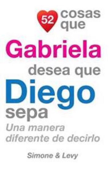 52 Cosas Que Gabriela Desea Que Diego Sepa: Una Manera Diferente de Decirlo