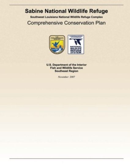 Sabine National Wildlife Refuge Southwest Louisiana National Wildlife Refuge Complex