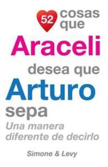 52 Cosas Que Araceli Desea Que Arturo Sepa: Una Manera Diferente de Decirlo