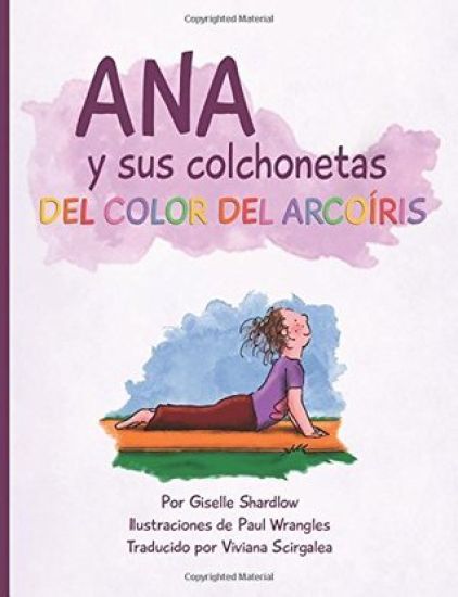 Ana y sus colchonetas del color del arcoíris
