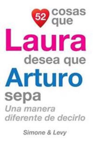 52 Cosas Que Laura Desea Que Arturo Sepa: Una Manera Diferente de Decirlo