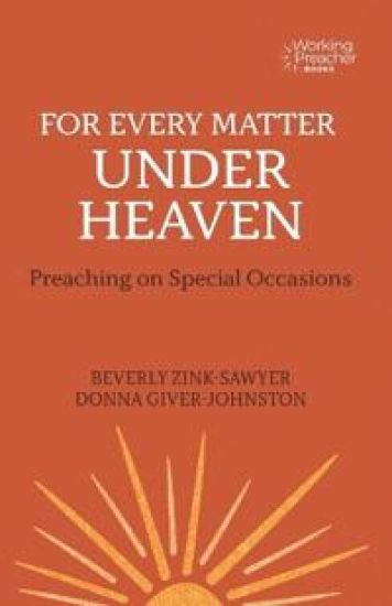 For Every Matter under Heaven