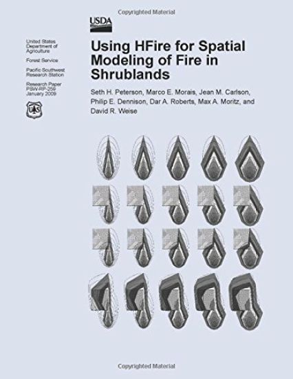 Using HFire for Spatial Modeling of Fire in Shrublands