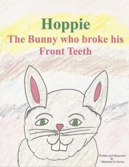 Hoppie the Bunny who broke his front teeth