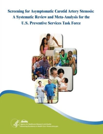 Screening for Asymptomatic Carotid Artery Stenosis: A Systematic Review and Meta-Analysis for the U.S. Preventive Services Task Force
