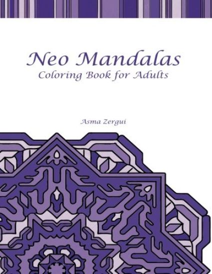 Neo Mandalas Adult Coloring Book