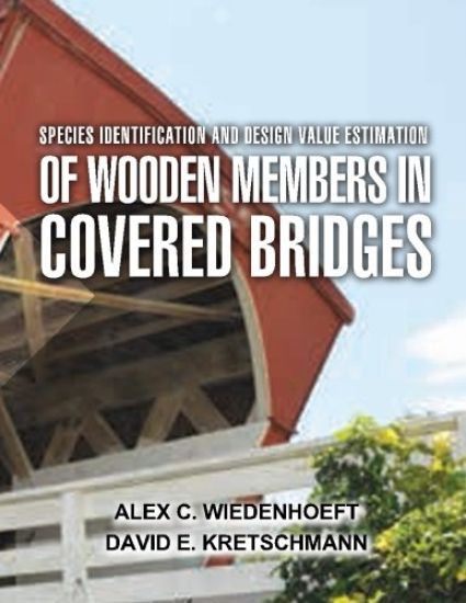 Species Identification and Design Value Estimation of Wooden Members in Covered Bridges