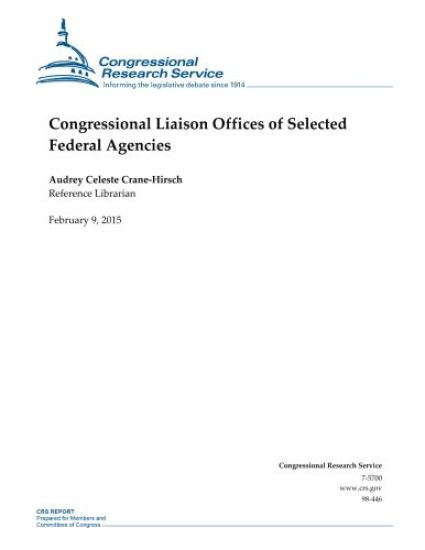 Congressional Liaison Offices of Selected Federal Agencies