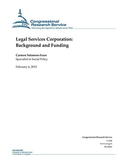 Legal Services Corporation: Background and Funding