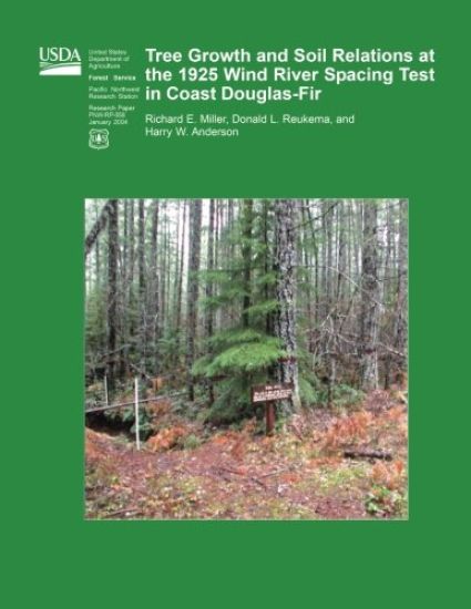 Three Growth and Soil Relations at the 1925 Wind River Spacing Test in Coast Douglas-Fir
