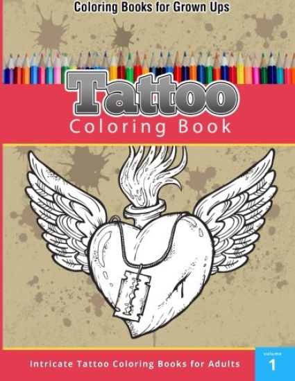 Tattoo Coloring Book