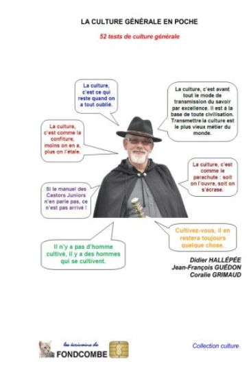 La culture générale en poche: 52 tests de culture générale