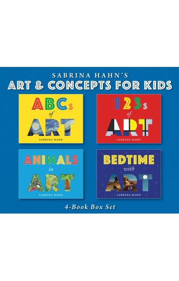 Sabrina Hahn's Art & Concepts for Kids 4-Book Box Set