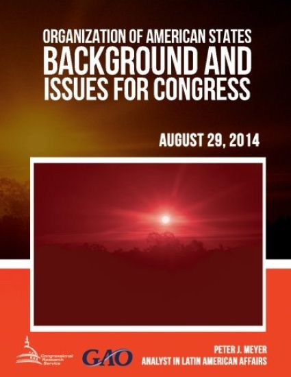 Organization of American States: Background and Issues for Congress