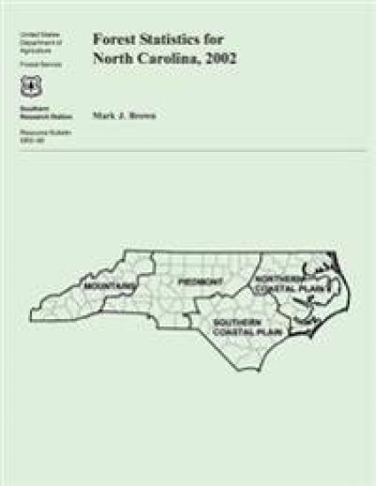 Forest Statistics for North Carolina, 2002