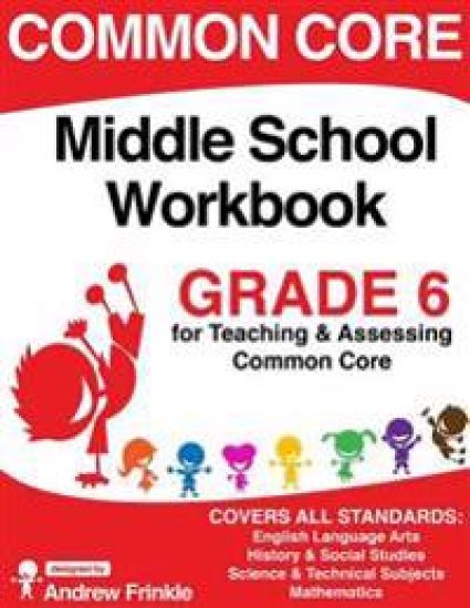 Common Core Middle School Workbook Grade 6