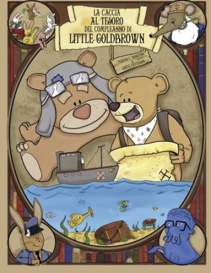 La caccia al tesoro del compleanno di Little Goldbrown
