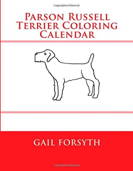 Parson Russell Terrier Coloring Calendar