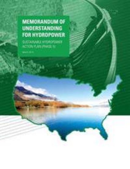 Memorandum of Understanding For Hydropower: Sustainable Hydropower Action Plan (PhaseII)