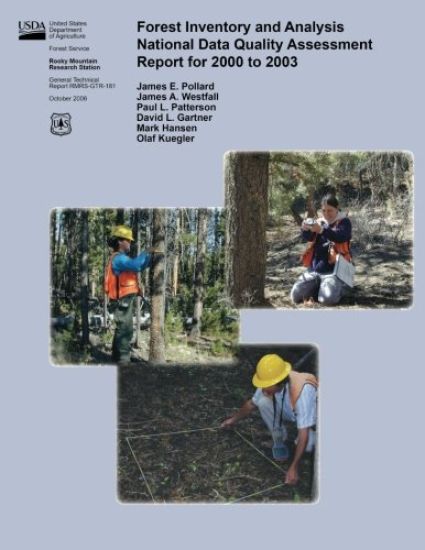 Forest Inventory and Analysis National Data Quality Assessment Report for 2000 to 2003