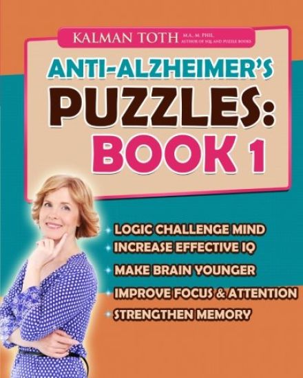 Anti-Alzheimer's Puzzles: Book 1: Brain Fitness Bootcamp