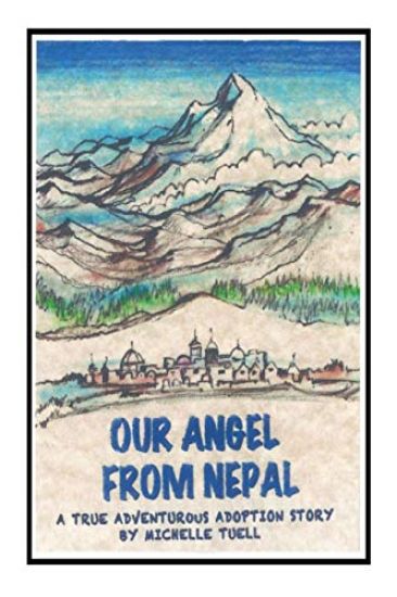 Our Angel From Nepal (black & white)