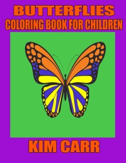 Butterflies: Coloring Book for Children