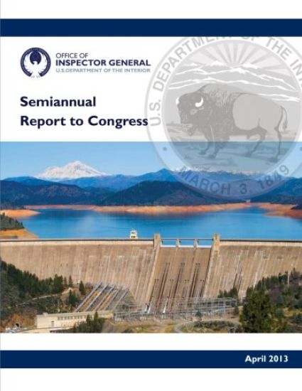 Semiannaul Report to Congress April 2013