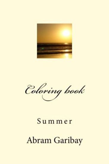 coloring book: summer