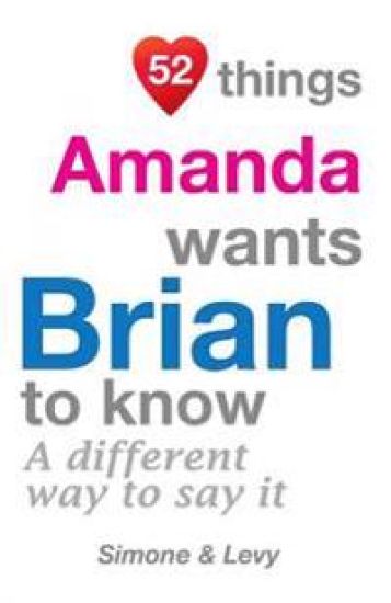 52 Things Amanda Wants Brian To Know: A Different Way To Say It