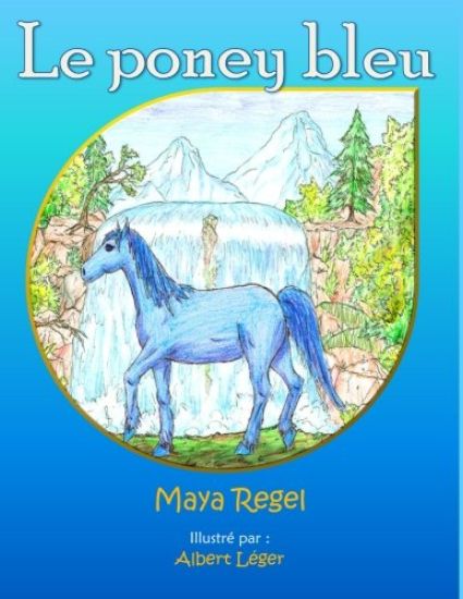 Le poney bleu