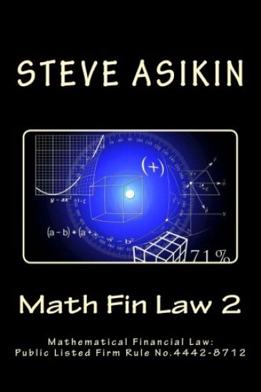 Math Fin Law 2: Mathematical Financial Law: Public Listed Firm Rule No.4442-8712