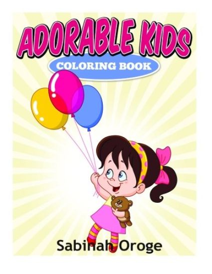 Adorable Kids Coloring Book
