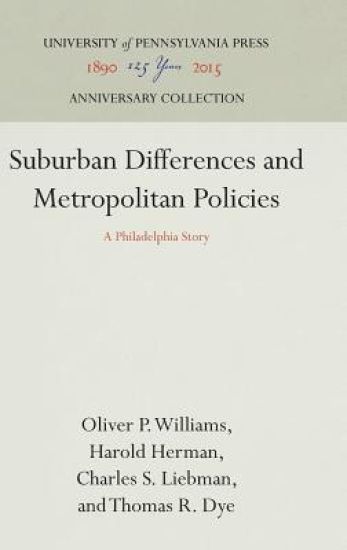 Suburban Differences and Metropolitan Policies