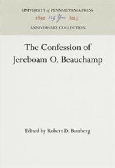 The Confession of Jereboam O. Beauchamp